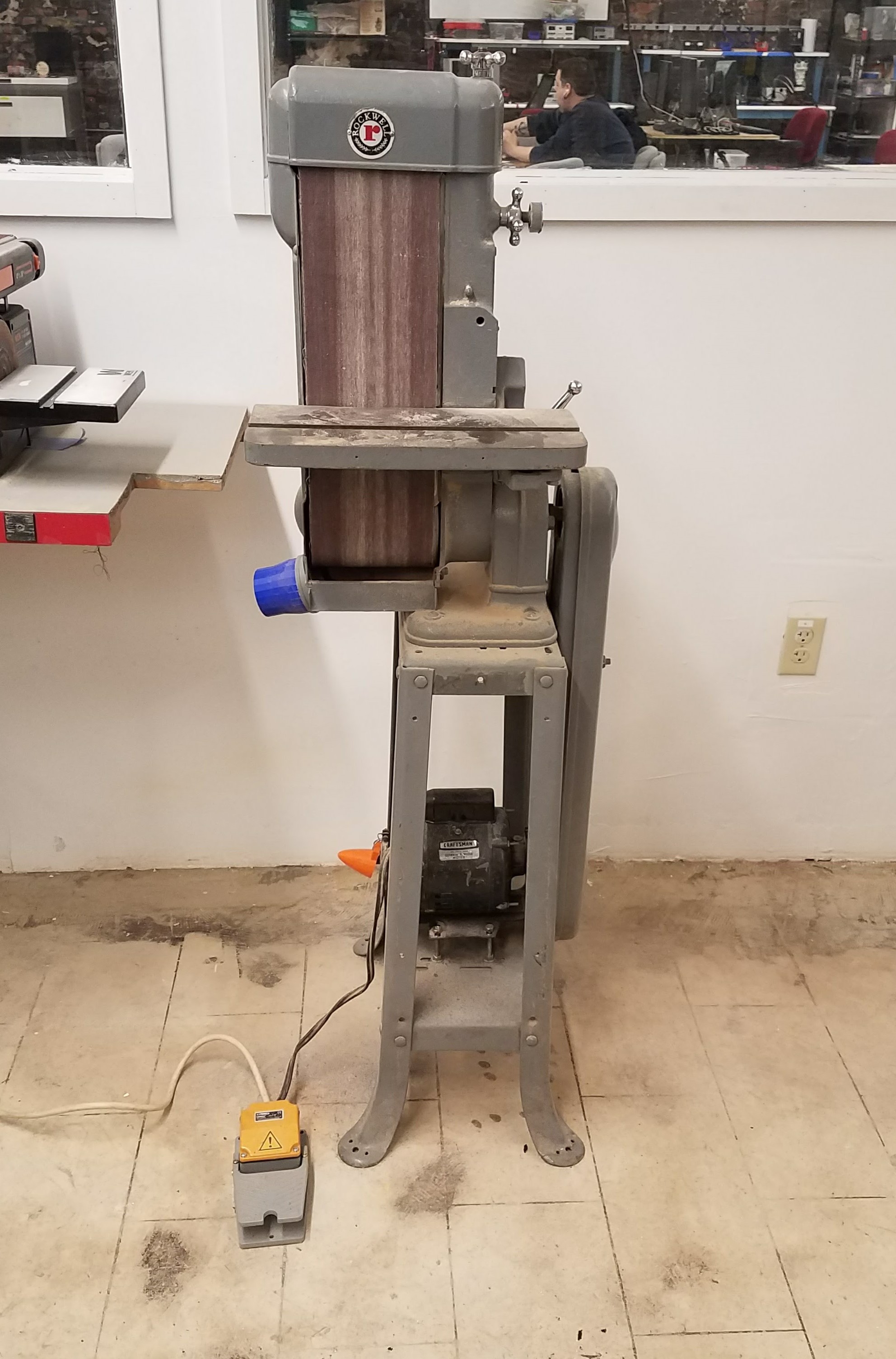 Standing Belt Sander MakeHaven